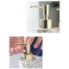 Ceramic Marble Lotion Dispenser 63mm Bottom Diameter Modern & Elegant for Bathroom & Kitchen Use Makeup Liquid Container