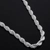 Women's Men's Twist Chain Necklace Charm Fashion Jewelry