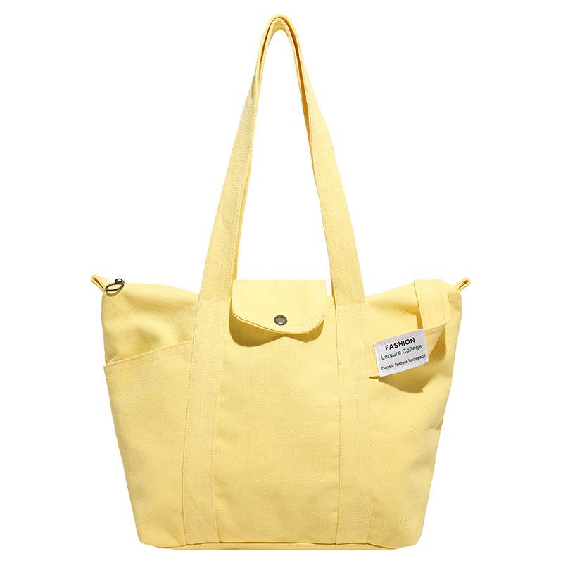 Daily tote commuter bag new fashion shoulder bag large capacity lazy style literary handbag bag