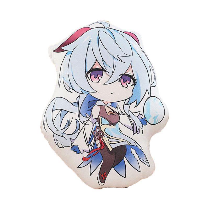 Genshin Plush Impact Toy Pillow Stuffed Zhongli Hutao Venti Xiao Klee Paimon