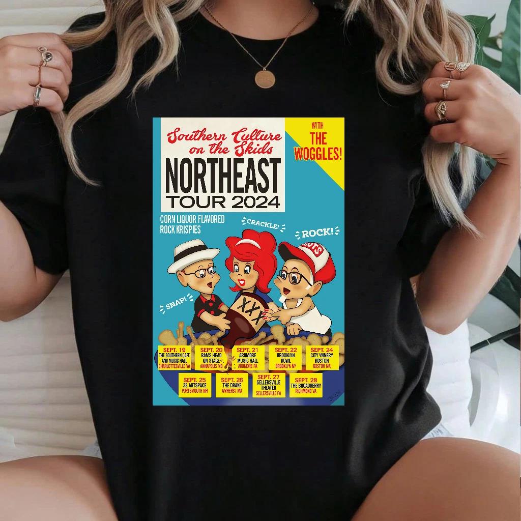 

Southern Culture On The Skids 2024 Northeast Tour T-Shirt S-5XL 4XL
