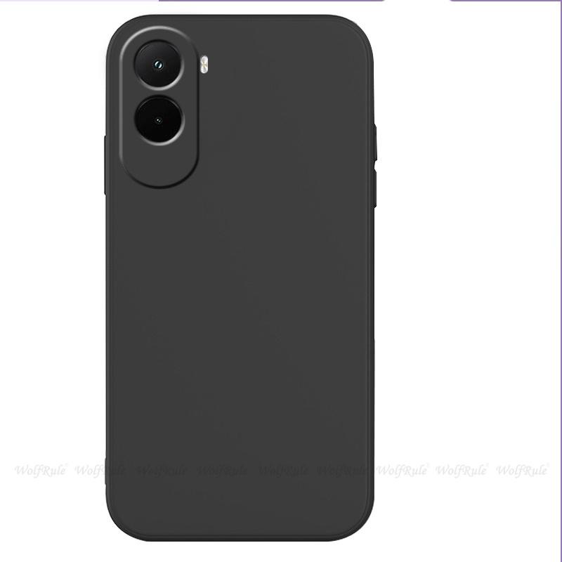 For Xiaomi Poco M7 Case Cover Poco M7 Capas Shockproof Liquid Silicone Phone Back Bumper TPU Soft Fundas Poco M7 Plus
