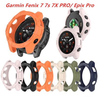 Soft Tpu Case For Garmin Fenix 7 7s 7X PRO Watch Protective Bumper Cover Garmin Epix Pro Frame Accessories