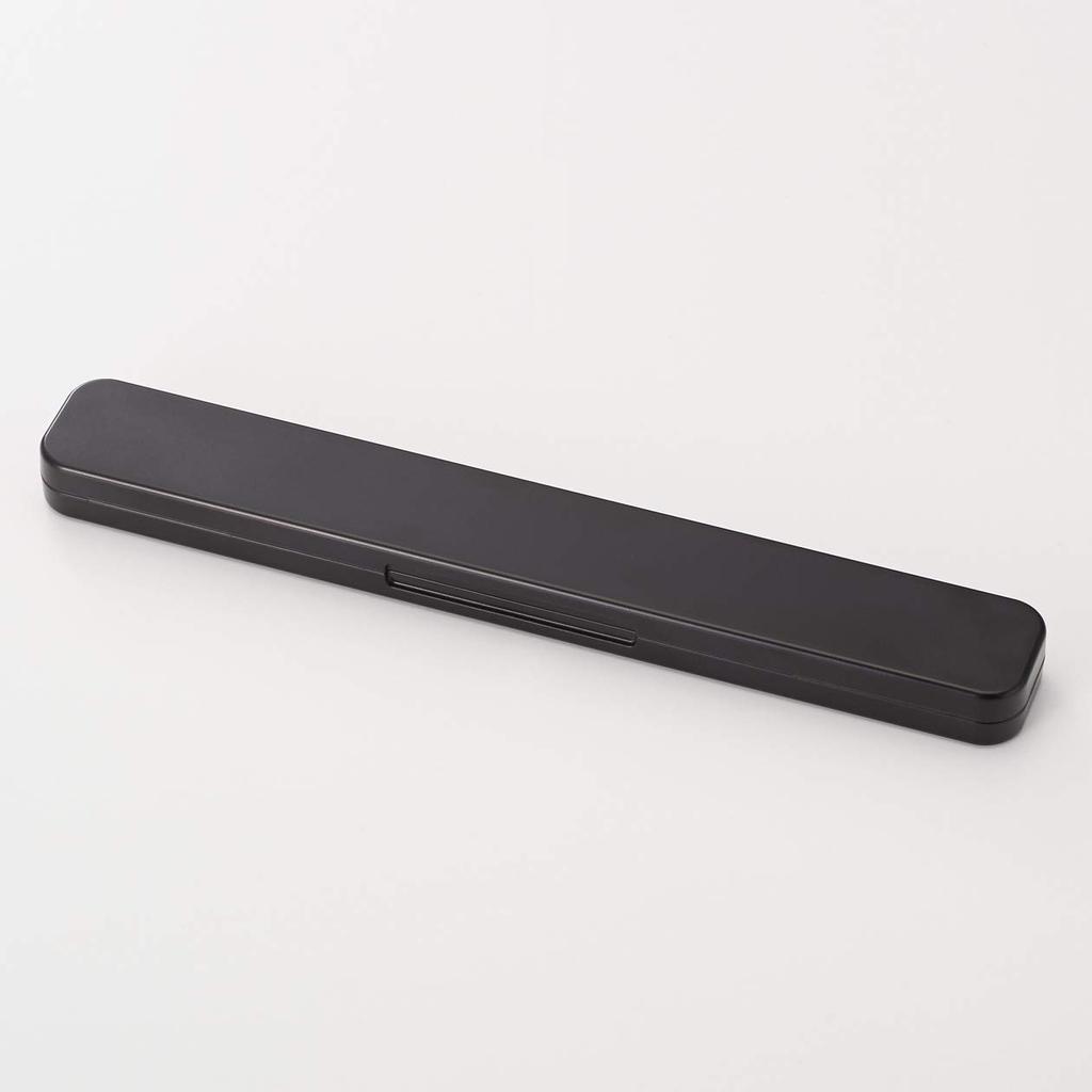 MUJI Chopstick Width 20 x Depth 3 x Height 02181215 Set, Black, 1.5cm,