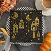 Ramadan Napkins Decorations  Eid Party Table Decoration Star And Moon Napkins Eid Dinnerware Eid Celebration Supplies