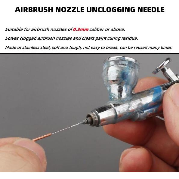 Airbrush Filter Cup, 2Pcs Airbrush Special Paint Filter Cup with 0.3mm Airbrush Spray Gun Needle - for Paint Airbrush Accessories