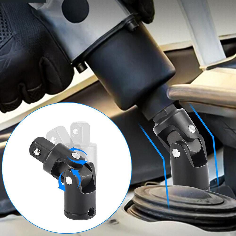 High Quality Impact Universal Joint Socket Swivel Set, 3Pcs 1/2" 3/8" 1/4