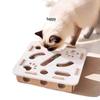 Cat Puzzle Box: Self-Play Boredom Relief Toy with Maze, Bell Ball, and Digging Holes
