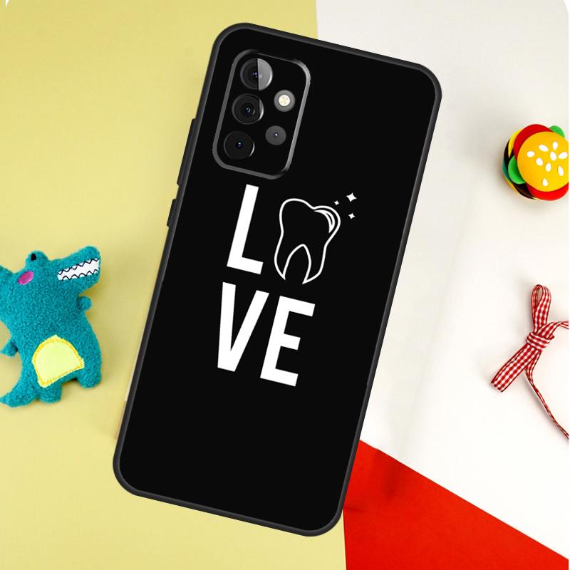 Dentist Dental Dent Tooth For Samsung Galaxy A54 A34 A14 A55 A35 A15 A53 A33 A13 A05 A06 A16 A22 A32 A52 Phone Case