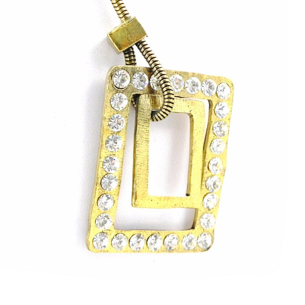 Les Trésors De Lily [C7688] - Collier Sautoir Créateur 'Queen' Doré