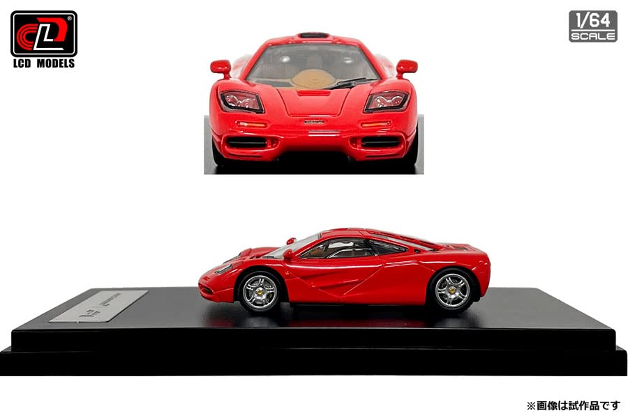 LCD MODELS McLaren F1 Red Finished Product 1/64