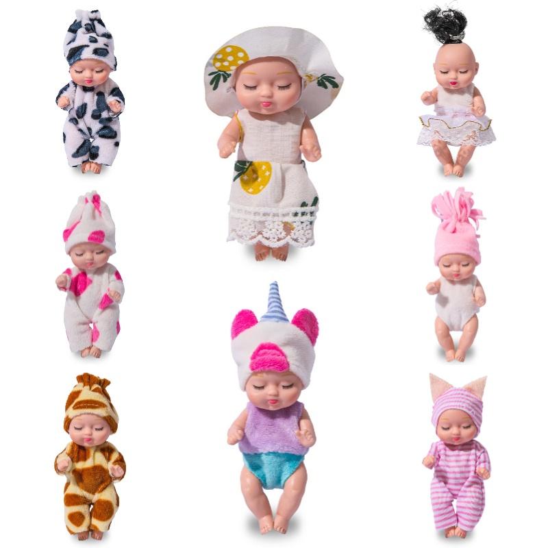 Reborn Sleeping Doll Girl Pvc Bjd Toy With Adjustable Joints And Soft Clothes