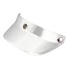 Windproof 3 Snap-Button Visor Shield Lens Visor Flip Up Wind Shield for Open Face Motorbike Helmet Anti-UV Fog Universal