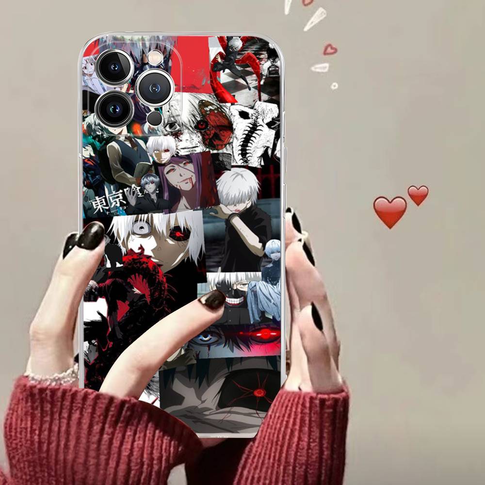 T-Tokyo G-Ghoul Classic Anime For iPhone 17 16 15 14 13 12 11 Pro Max Plus Mini Funda For Transparent Cover