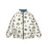 Vans Lässige Muster Wende-Sport-Warme Baumwolljacke Herrenjacke Weiß VN0A5F6YHKC