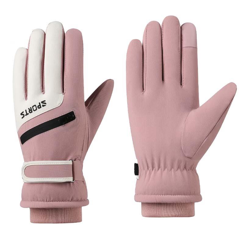 YAZHISHEN Touchscreen Waterproof Windproof Thermal Ski & Snow Gloves One Size