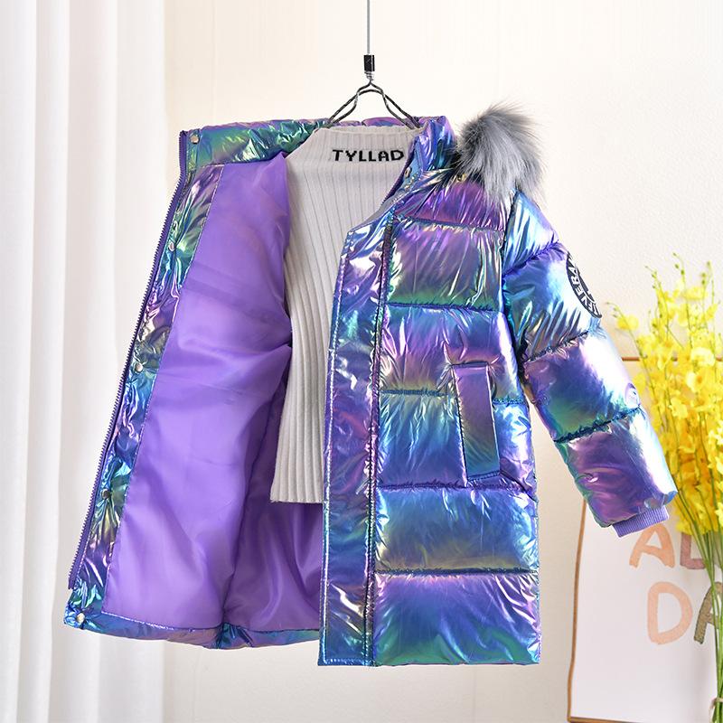 

Девочковые куртки с хлопковой подкладкой, Куртки с хлопковой подкладкой, Красочные детские куртки с хлопковой подкладкой 120 фиолетовый