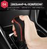 Kakash Genuine Leather Material Shift Knob Cover for Honda Interior Custom Parts Accessories Nail