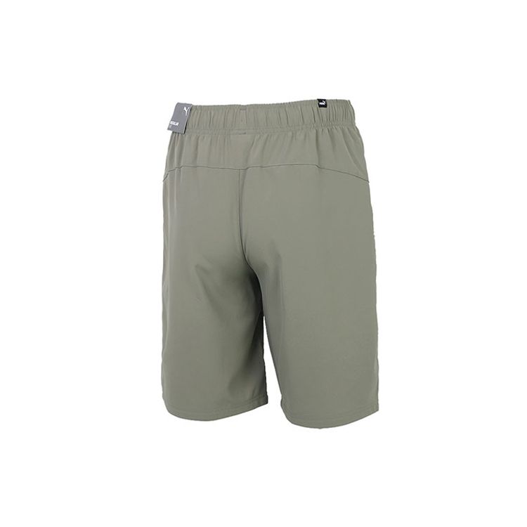 Puma Rebel Training Sports Printed Breathable Woven Shorts Men Bottoms Grey Green 845583-73