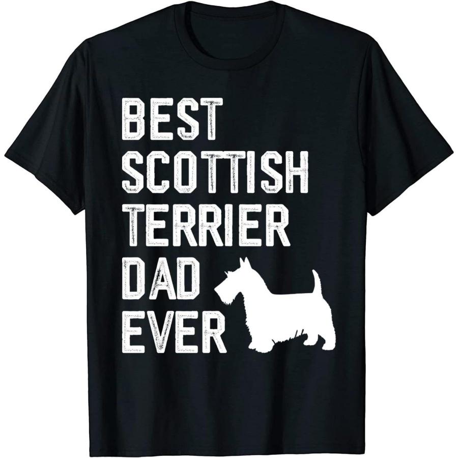 Лучший Папа Скотч-терьера Папа Собаки Футболка на День Отца для Мужчин Черная XXXXXL чёрный