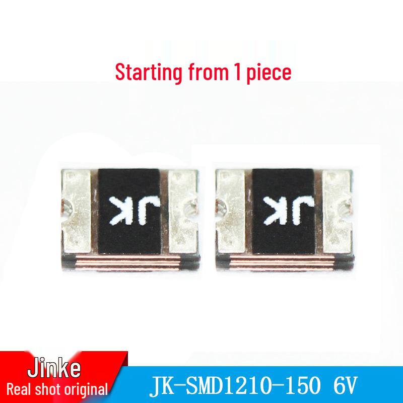 JK-SMD1210-150-6V Jinke 1.5A Self-Healing Fuse, Original, In Stock
