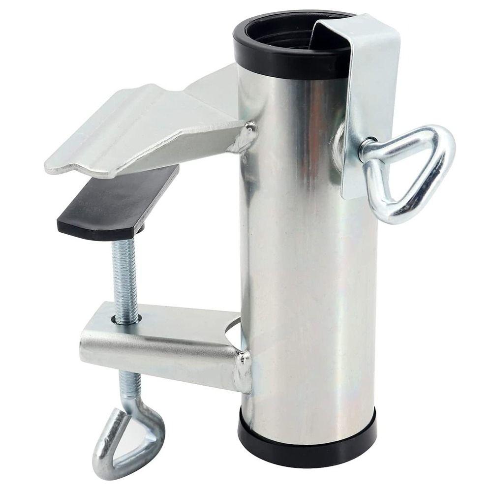 Easy To Install Parasol Clamp Adjustable Deck Umbrella Stand Versatile Umbrella Clip  Chair