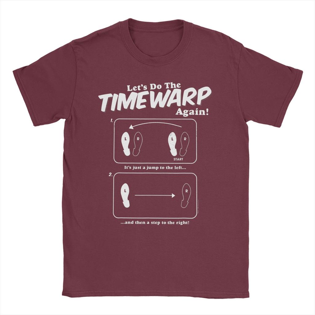 The Rocky Horror Show T Shirt Summer Picture Show Time Warp Cotton T-Shirts Men Fashion Tshirt Short-Sleeved Streetwear Clothes