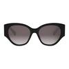 Celine Logo Acetate Butterfly Sunglasses Women Sunglasses Black CL40328U01K