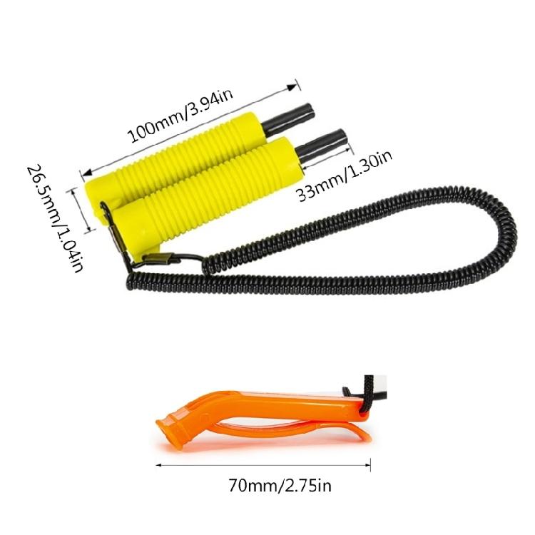 Portable Emergency Gear for Skating Sleds Walking On Ice Retractable Ice Pick
