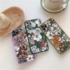 Luxury Camellia Flowers Phone Case For iPhone X XS XR 15 14 Plus 13 12 11 Pro Max Mini 7 8 Plus SE Fashion Shockproof Back Cover
