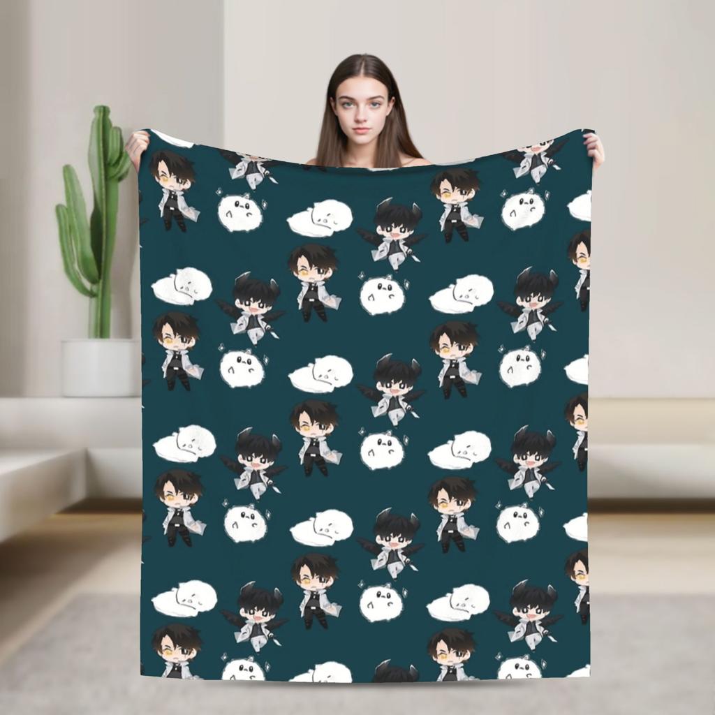 Omniscient Readers Viewpoint  Flannel Blanket Winter  Soft Warm Throw Blanket for Kids Outdoor Novelty Bedspread Sofa Bed Cover