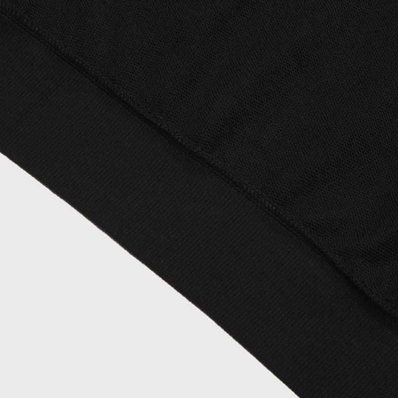 Puma Casual Sport Round Neck Long Sleeve Sweatshirt Women Tops Black 531292-01
