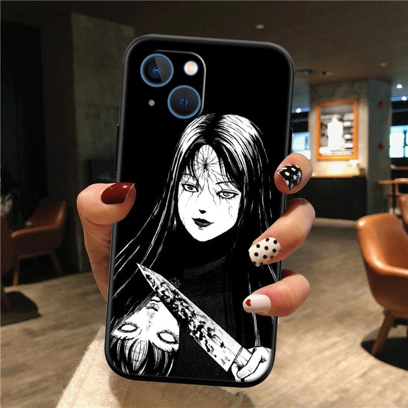 Junji Ito Tomie Phone Case for Samsung Galaxy M06 M15 M16 M35 M55 M56 A36 A42 A50 A50S A51 A52 A32 A33 A05 A05S A06 A16 A20