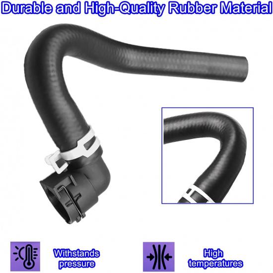 FL3Z8C289A Coolant Tube Radiator Connector Hose Fit for Ford F-150 5.0L 2015-2019 Replace FL3Z-8C289-A, Radiator Coolant Reservoir Tank Lower Hose