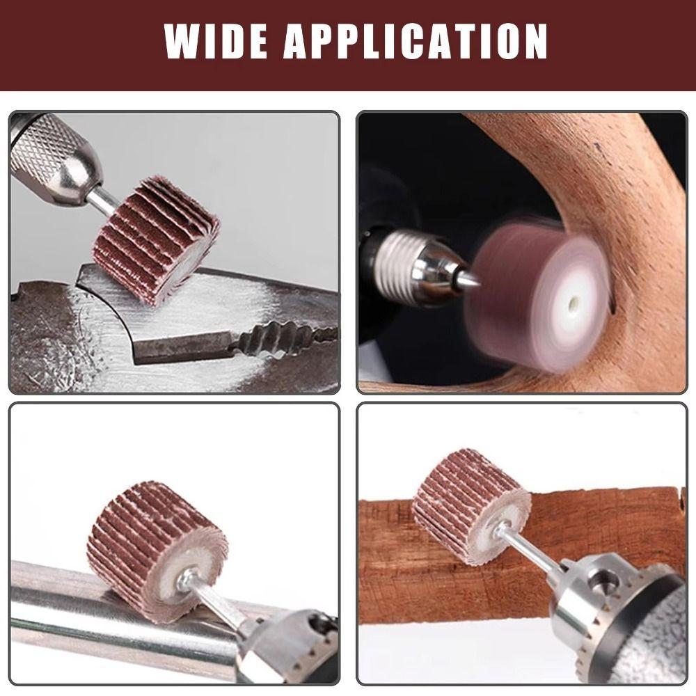 Multiple Sizes Sander Wheels Abrasive Cloth Flap Wheels Die Grinder Flap Wheel For Dremel