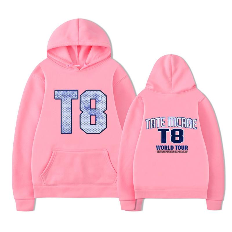 Tate McRae Think Later Hoodies Autumn Men Fashion Long Sleeve Sweatshirts Women Harajuku Streetwear Pullovers Sudaderas