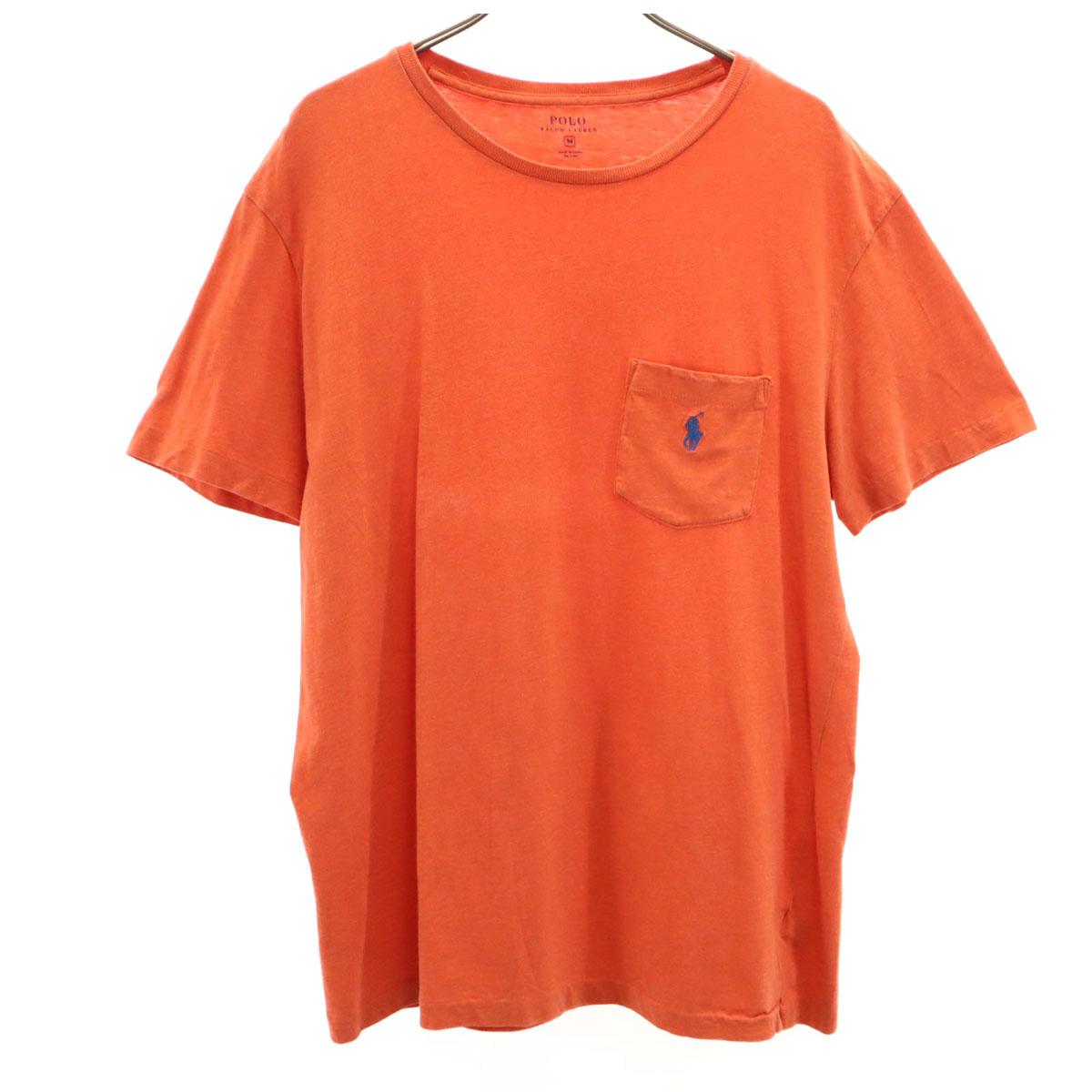 

POLO RALPH LAUREN Short sleeve T-shirt M terracotta Poke T Men s Used