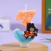 Bandai Dragon Ball Wukong Candle 3D 0-9 Numbers Cartoon Character Celebration Cake Decorations Birth Date Cake Decorative Present