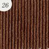 Elastic All-Polyester 16-Wale Corduroy Imitation Cotton Fabric for Luggage, Pants, and Casual Wear