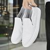 Genuine Leather Black Men Casual Shoes Luxury Brand 2024 Mens Weave Loafers Moccasins Breathable Slip On Lazy Driving Shoes