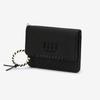 Daks Black Pattern Leather Card Wallet Dcho4e172bk