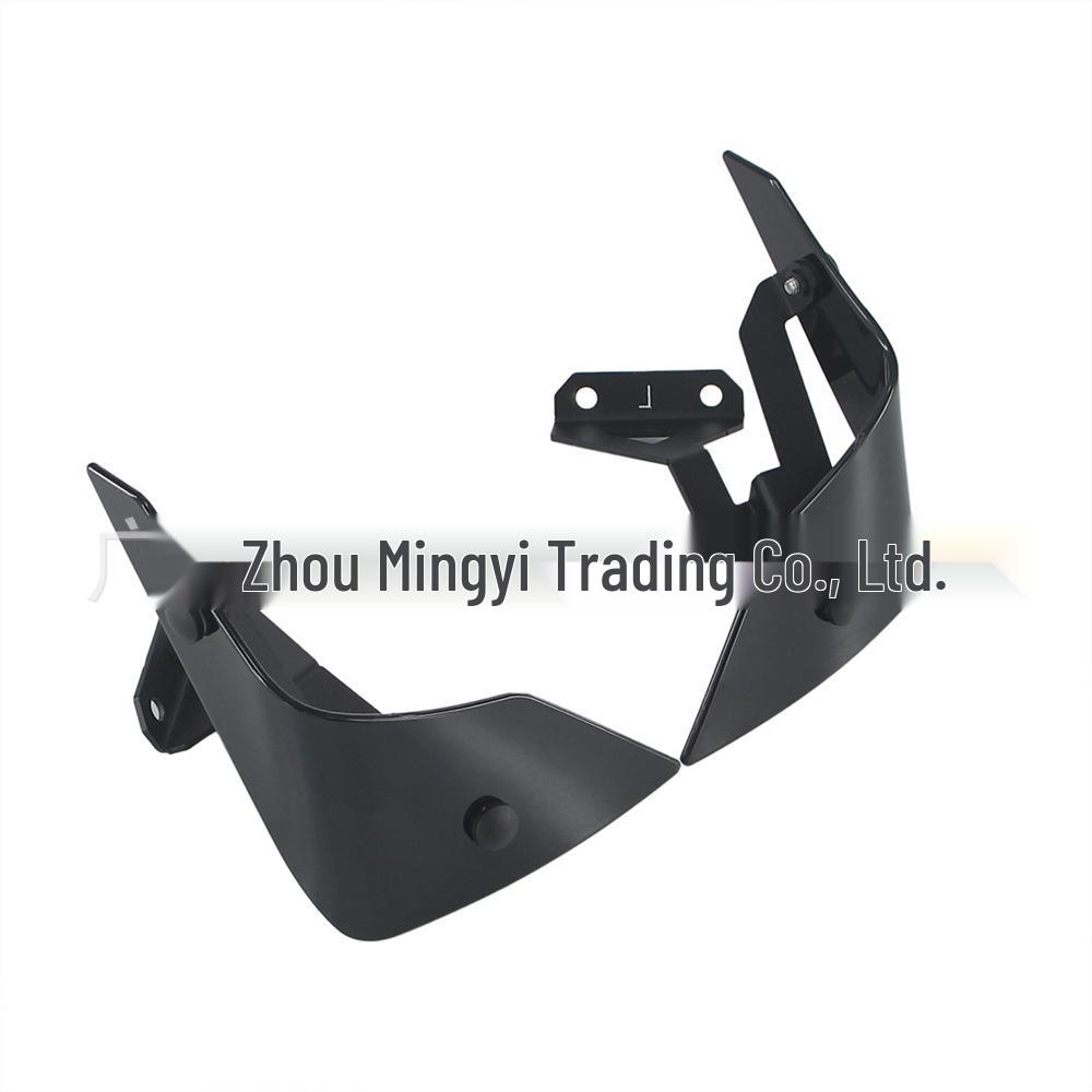 

Transparent Windshield Side Deflectors for Honda Africa Twin CRF1100L ADV 2020-2023 чорний
