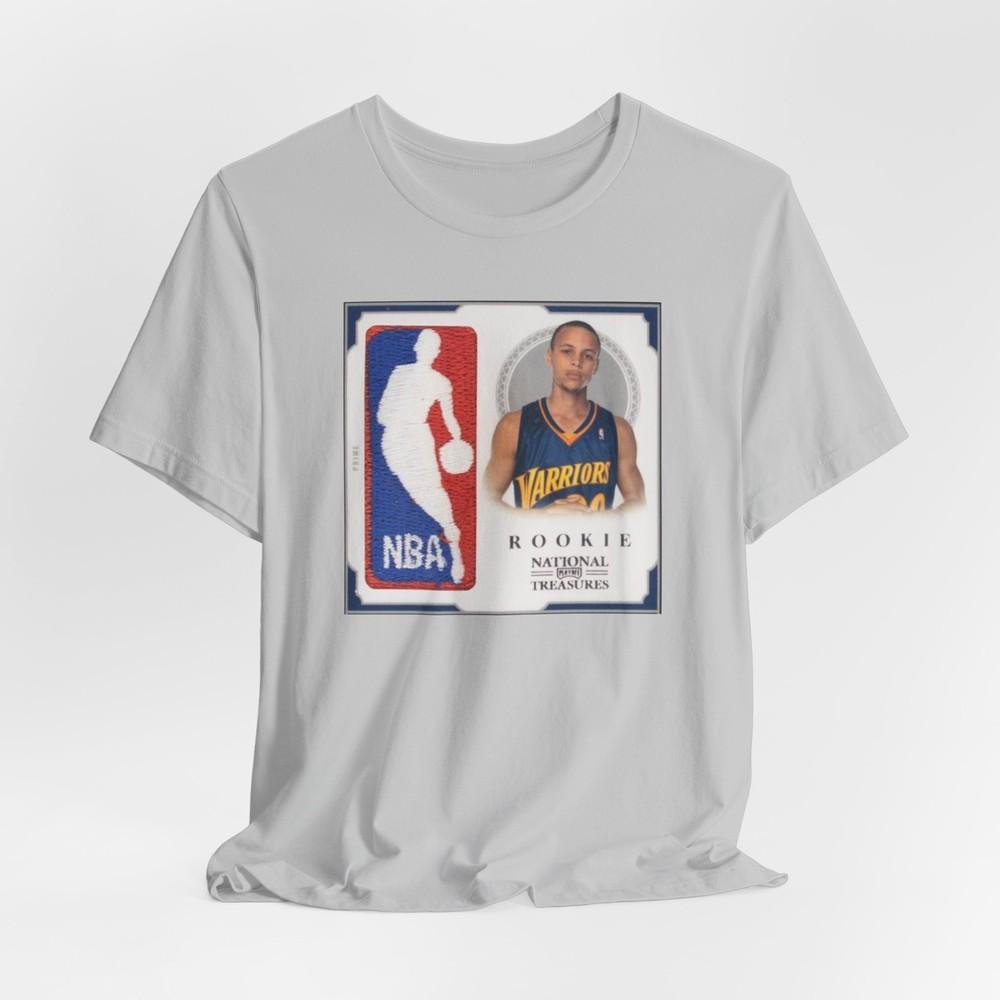 NBA Star Stephen Curry Golden State Warriors National Treasures Card Copy TShirt Unisex T-Shirt