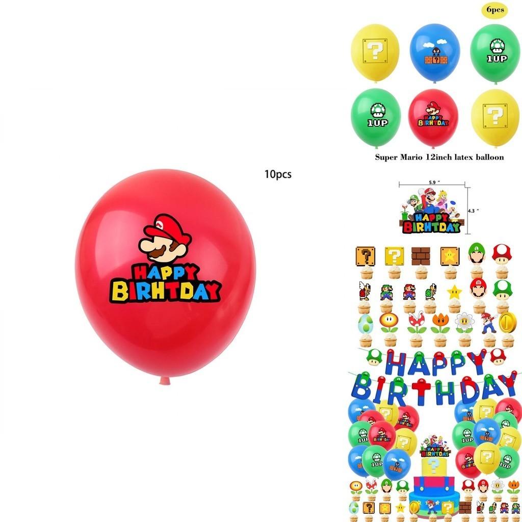 Joyful Super Mario Birthday Decor Increase Party Atmosphere Promote Friendship