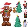 Giant Christmas Inflatable Santa Snowman Outdoor Yard Ornament Xmas Decorations