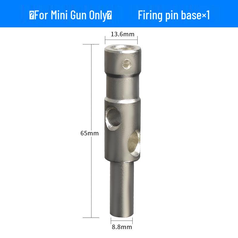 Mini Nail Gun Accessories: Firing Pin, Powder Nail Needle, Sleeve, Spring, Handle, Rust Oil, Toolbox, Universal Parts