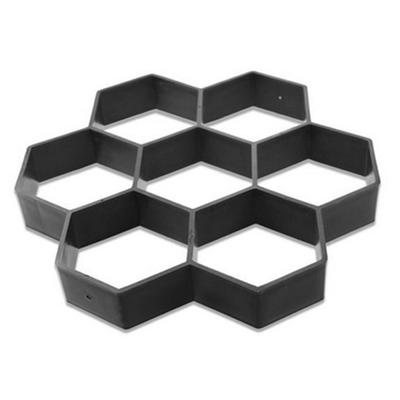 7 Grid Path Stone Mould Paving Concrete Stepping Stone Molds for Home Garden Yard Stone Road Concrete Molds