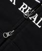 Rayfikers Applique Logo Zip-Up Hoodie Black (Mp6Tu148-076)
