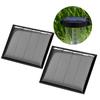 2PcsSet 115MA2V Polycrystalline Silicon Solar Panel Board Portable Solar Charger Kit