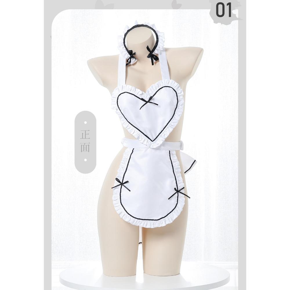 Original Love Maid Sex Seduction Outfit Underwear Sexy No-take Robe Uniform Perverted Training Sm Queen Pajamas